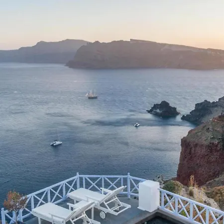 Thrilling Santorini Ragus 1 Bedroom Min Children Age 12 Years Spacious Shared Sun Terrace And Swimming Pool With Breathtaking *